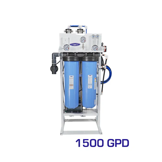 1500 GPD reverse osmosis water filter system