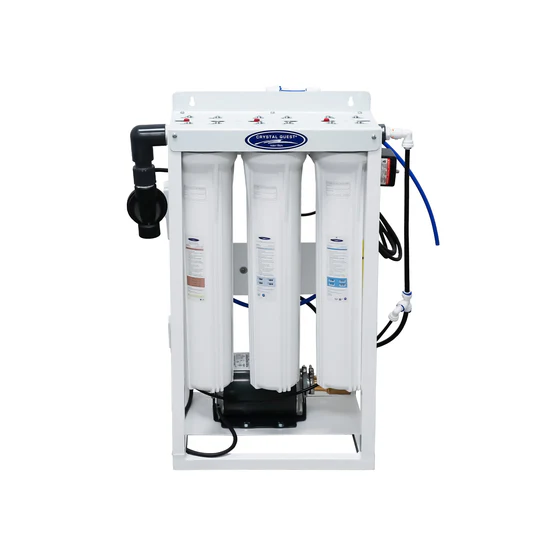 Commercial three-stage water filtration system