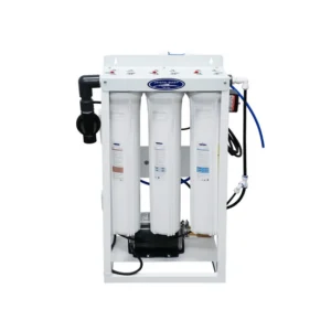 Three-stage reverse osmosis water filtration system