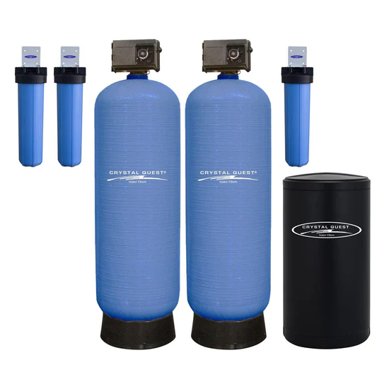 Whole house water softener and filtration system