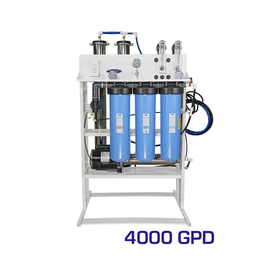 Commercial 4000 GPD reverse osmosis system