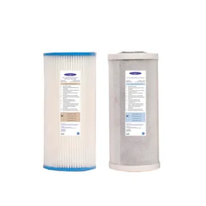 Pair of replacement water filter cartridges