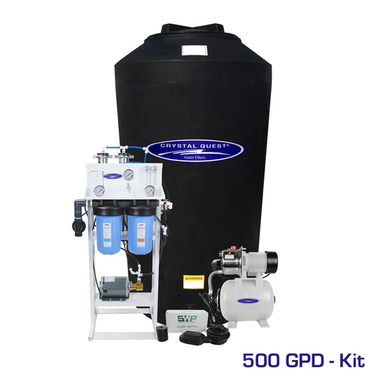 500 GPD reverse osmosis water filtration kit