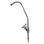 Chrome Faucet with 1/4" Tube (European Cross Handle) +$29.95