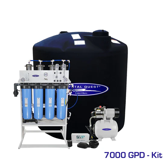 7000 GPD reverse osmosis water filtration kit