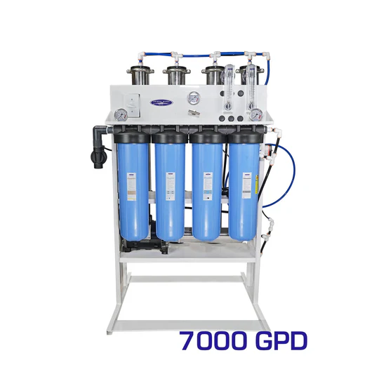 Commercial 7000 GPD water filtration system