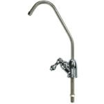 Brushed Nickel Faucet with 1/4" Tube (European Handle) +$34.95