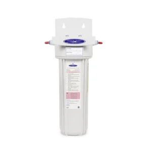 Wall-mounted whole house water filter housing