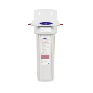 White whole-house water filter housing