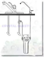 Fluoride Removal + SMART Single Under Sink Water Filter System - Image 2