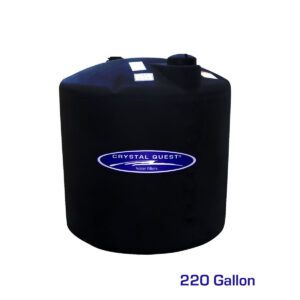 Crystal Quest 220 gallon black water tank