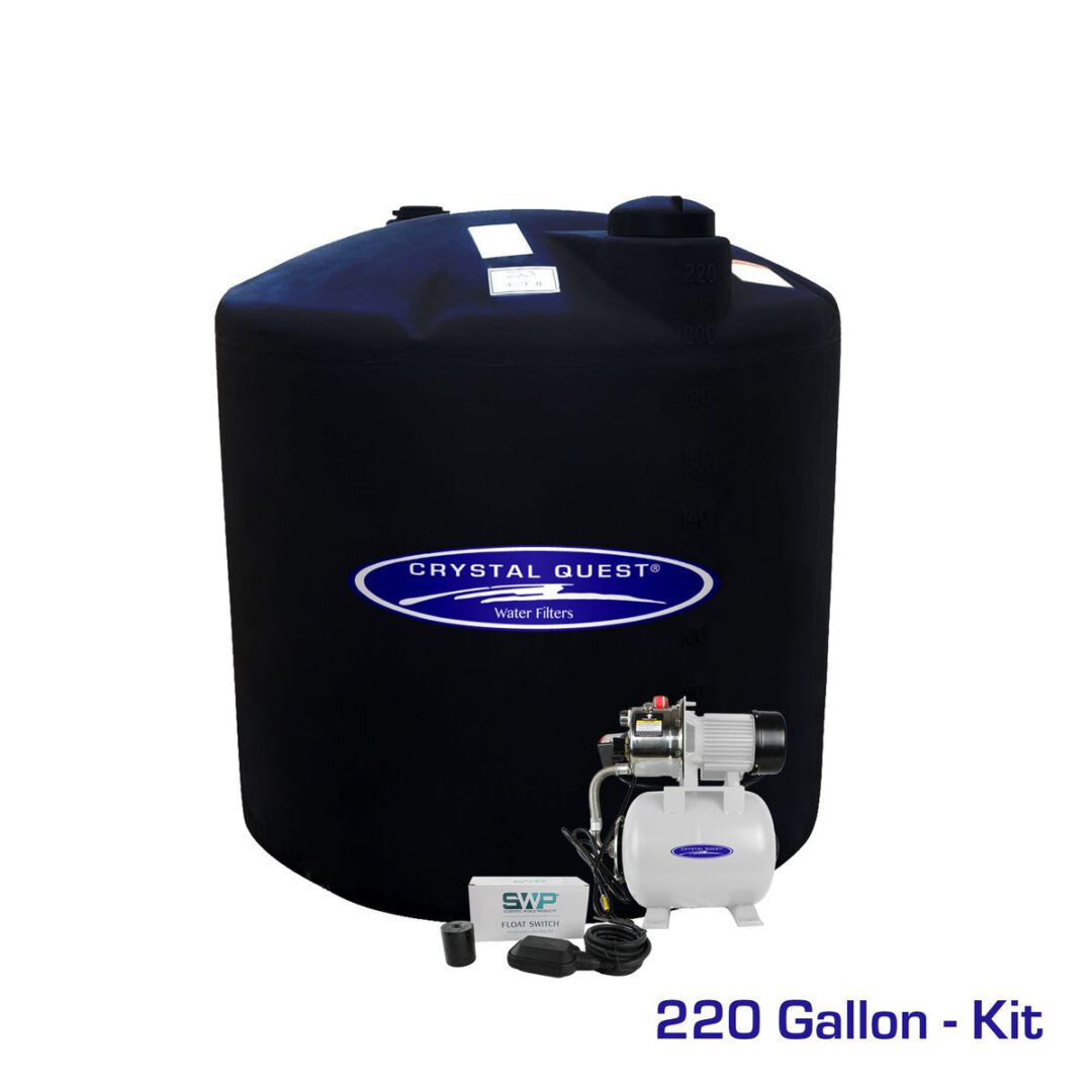 Crystal Quest 220-gallon black water tank kit