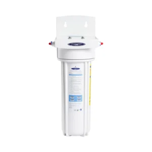 White whole-house water filter housing