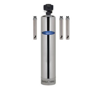 Stainless steel whole-house water filtration system
