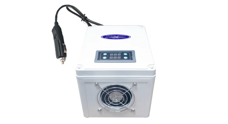 Portable ozone generator with car adapter
