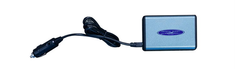 Car cigarette lighter adapter with converter box